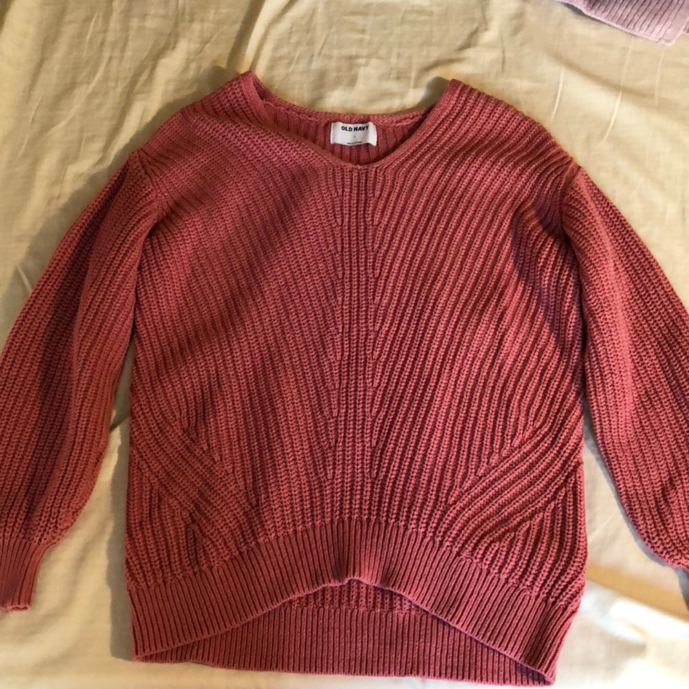 Pink lightweight sweater